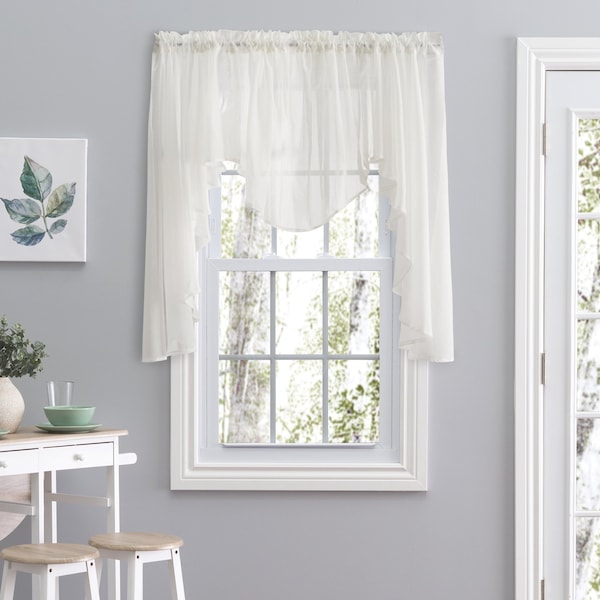 Sea Glass Cascade Valance